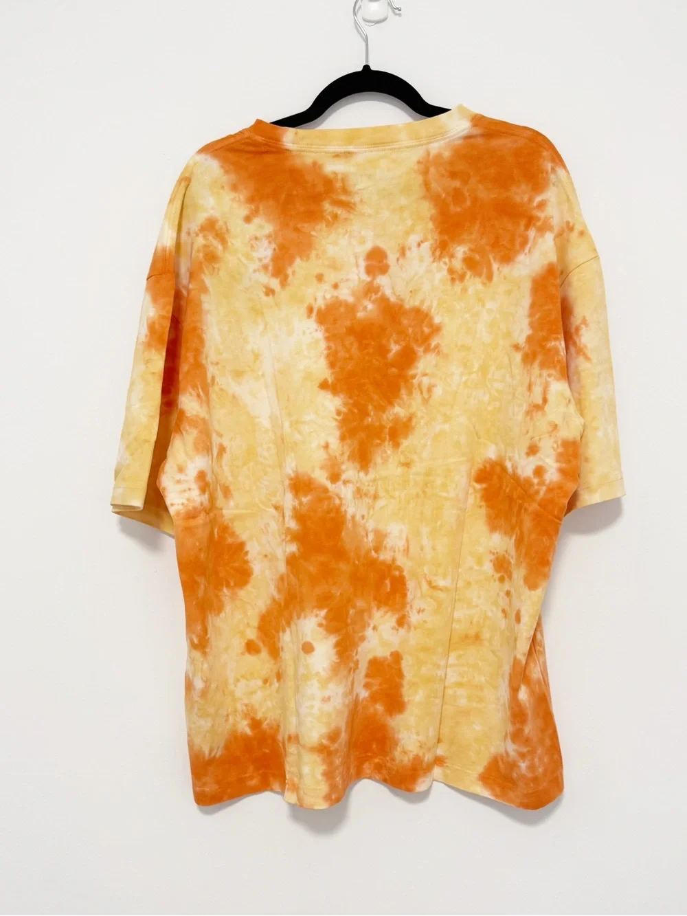 NWT Jordan Tie-Dye Short Sleeve Tee in Orange and Cream size L